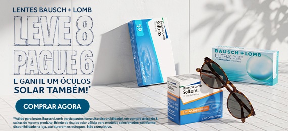 Promoção Lentes Bausch! Saiba mais
